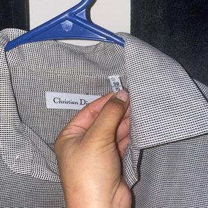 christian dior button down men